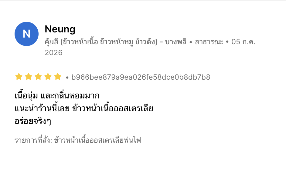 รีวิวจากลูกค้าคุ้มสึ ภาพที่ 15